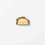 Taco Enamel Pin