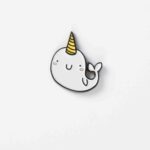 Narwhal Enamel Pin