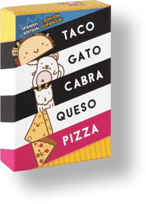 Taco Cat Games Taco Gato Cabra Queso Pizza Spanish version