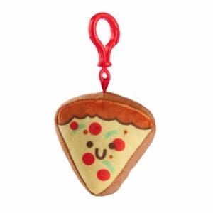 Pizza Plush Keychain