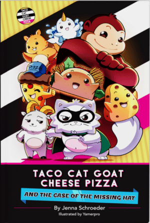 Taco Cat Goat Cheese Pizza & The Case of The Missing Hat